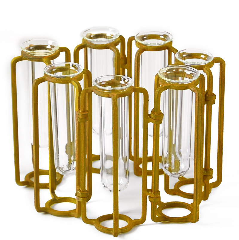 Two's Company Inc S/7 Sm Hinged Flower Vase