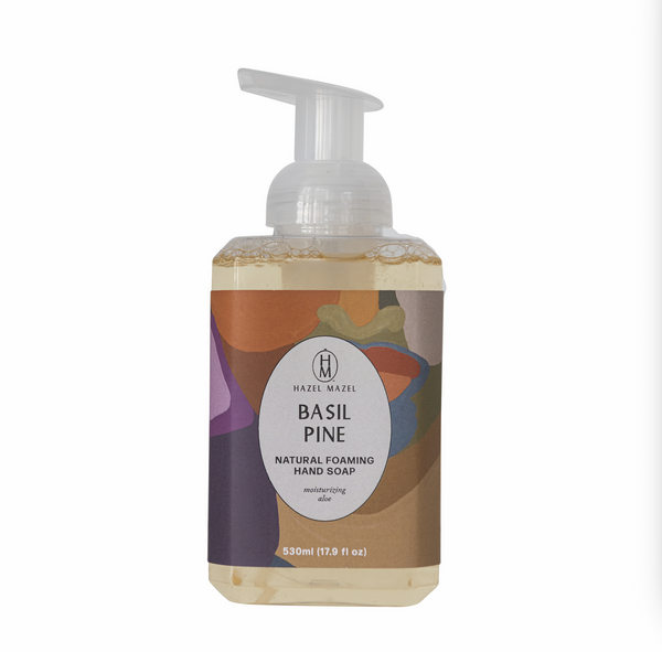 Hazel Mazel Foaming Handwash Basil Pine 17.9 oz