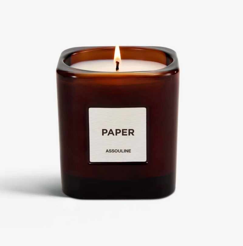 Assouline Library Scented Candle - Paper