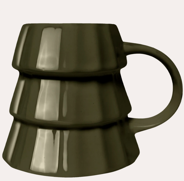 Sweet Water Decor Green Tree 17oz. Figurine Coffee Mug