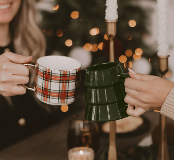 Sweet Water Decor Green Tree 17oz. Figurine Coffee Mug