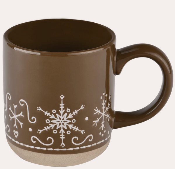 Sweet Water Decor Gingerbread 14oz. Stoneware Coffee Mug