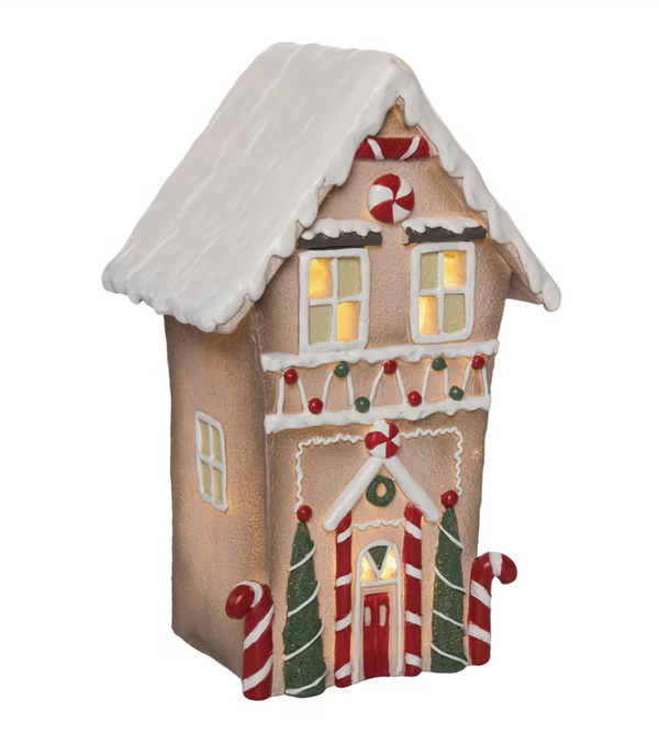 Transpac Res Light Up Candy Shop