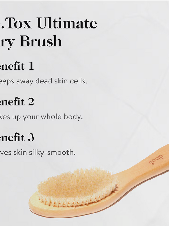 goop beauty Ultimate Dry Brush