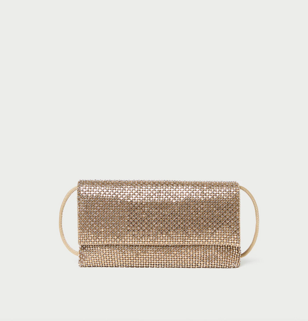 Loeffler Randall Charlee Gold Shoulder Bag