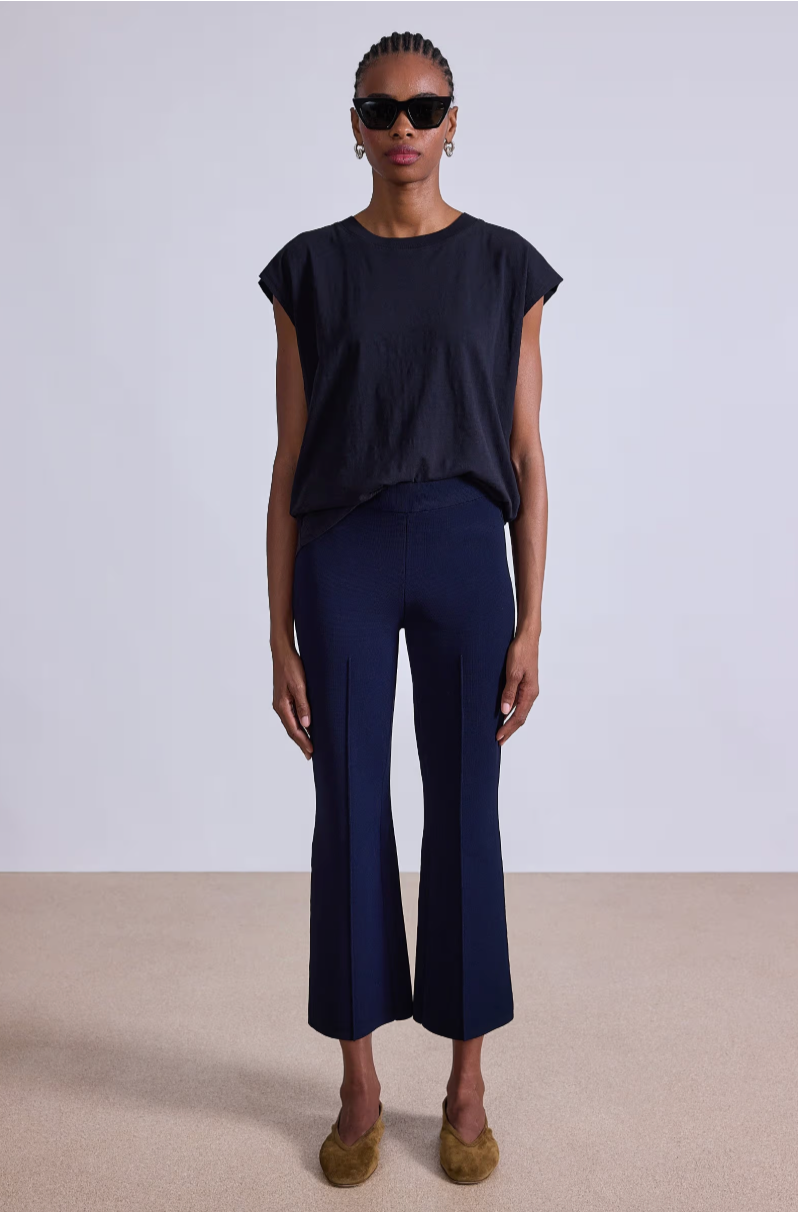 Apiece Apart Rene Pull On Pant Navy