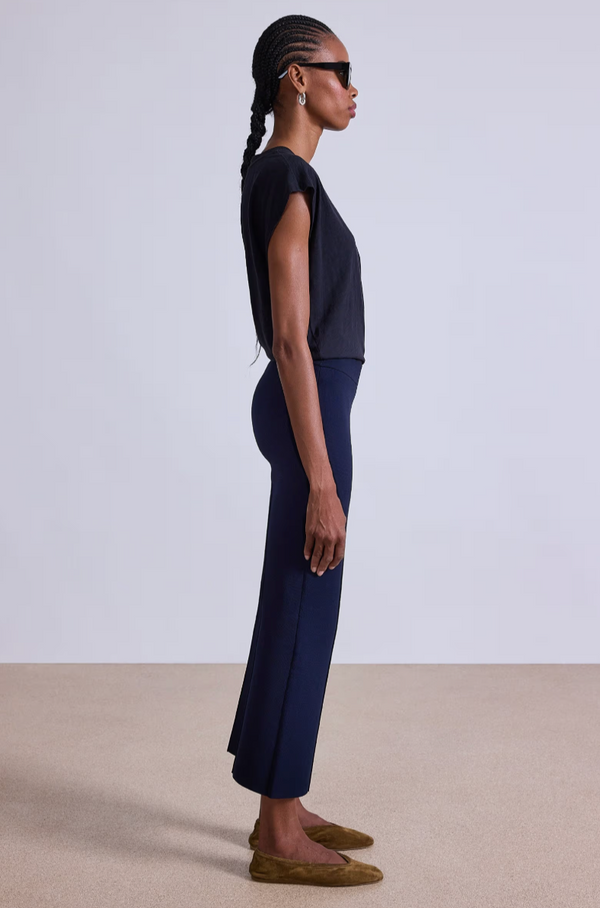 Apiece Apart Rene Pull On Pant Navy