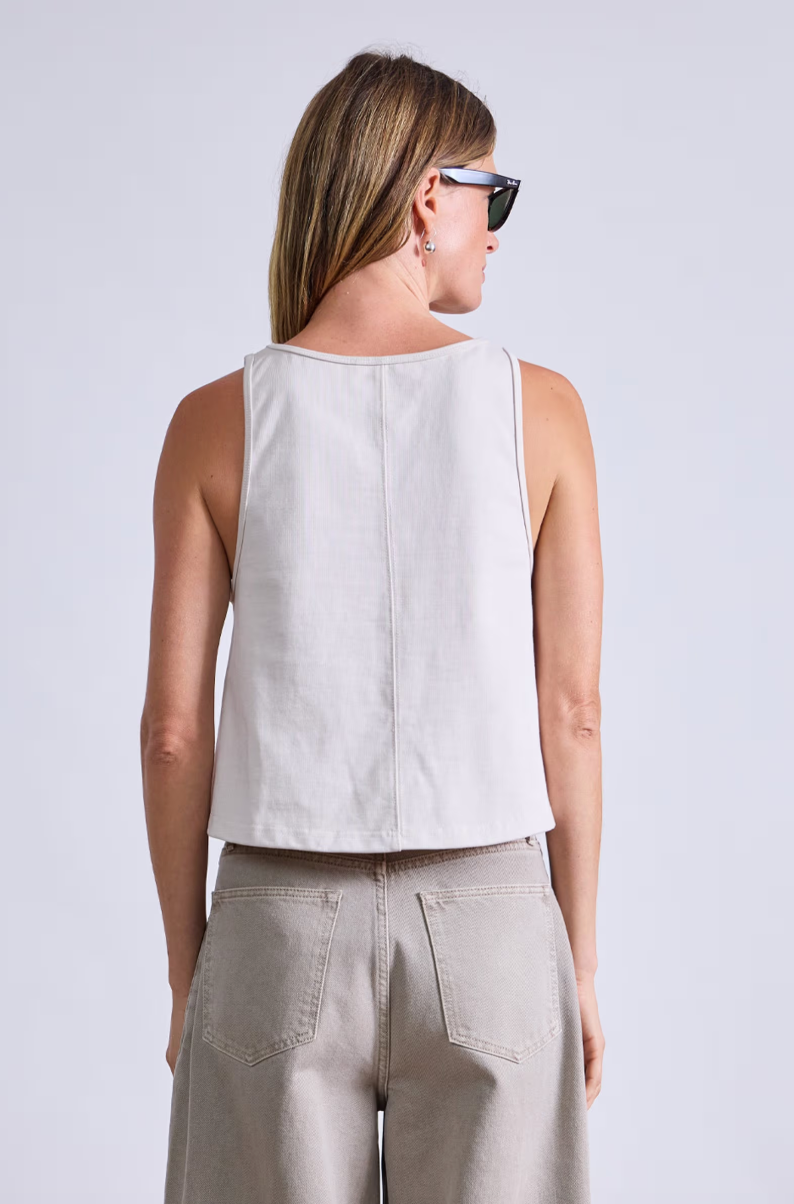 Apiece Apart New Agnes Tank Oat