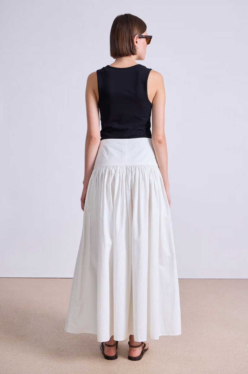Apiece Apart  Angeli Maxi Skirt Cream