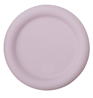 Hazel Mazel Round Stoneware Coasters, Latex Finish