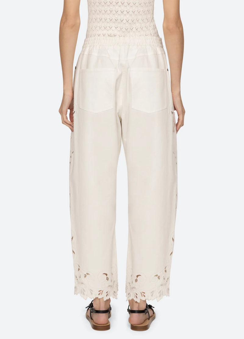 Sea NY Cavina Denim Jeans White