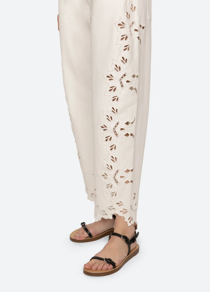 Sea NY Cavina Denim Jeans White