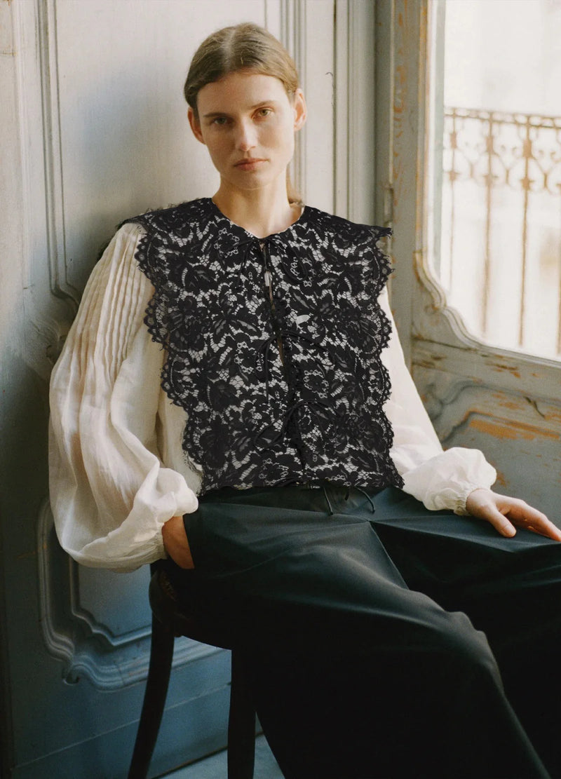 Sea NY Norabelle L/Slv Top Cream