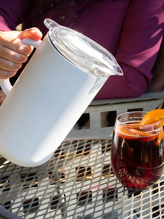 Served Vacuum-Insulated Pitcher (2L) - White Icing
