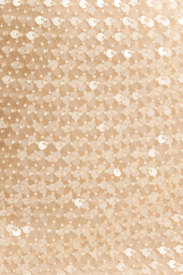 Shona Joy Everly Mini Skirt Macadamia