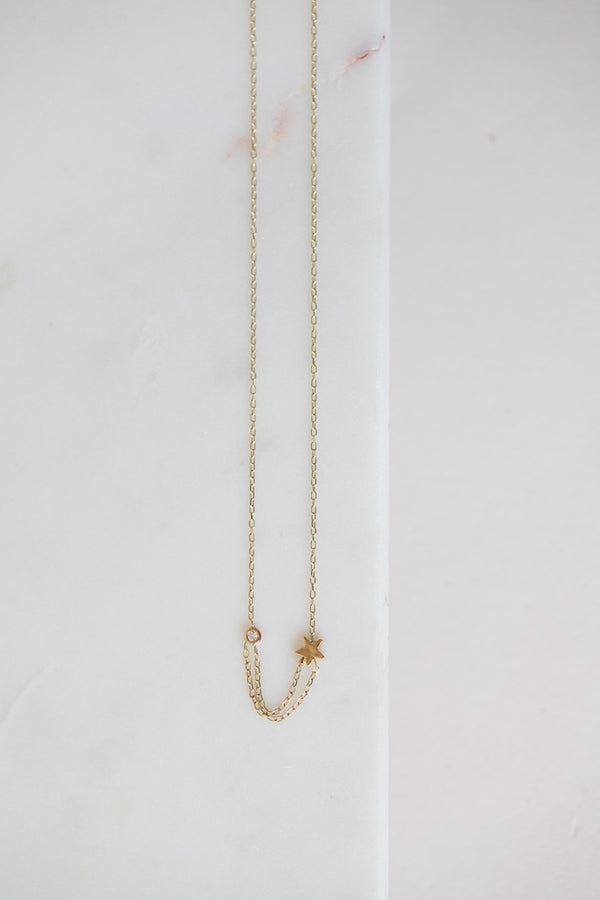 Gjenmi Jewelry Shooting Star Necklace