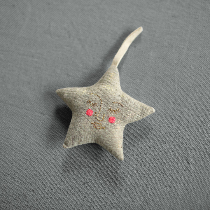 Skippy Cotton Handsome Star, Lavender Ornament