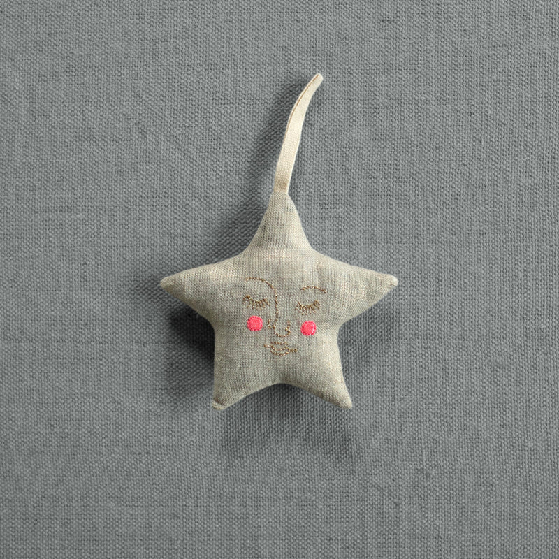 Skippy Cotton Handsome Star, Lavender Ornament