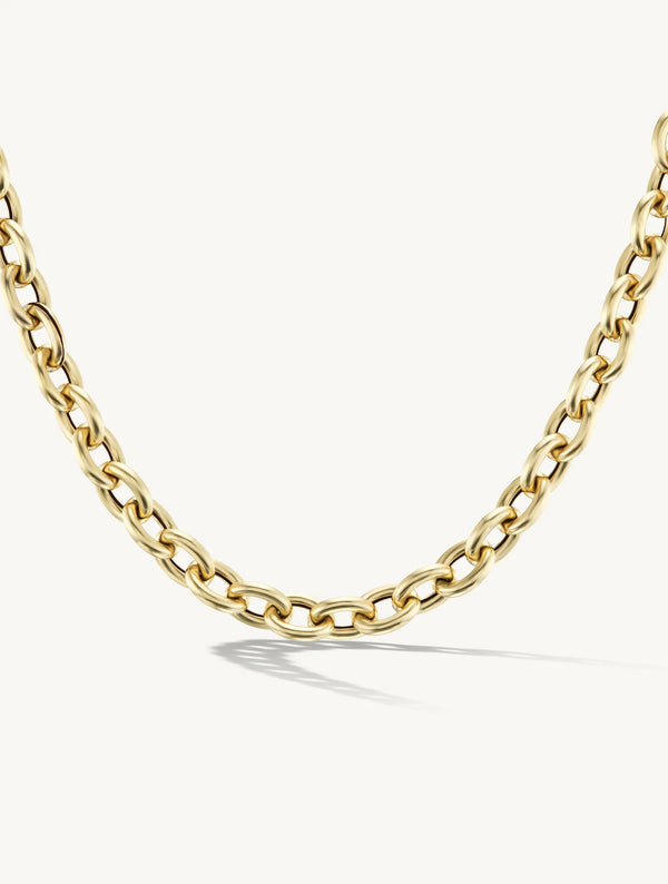 Sophie Ratner Chunky Oval Chain Necklace