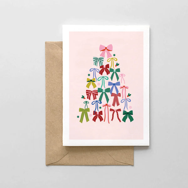 Spaghetti & Meatballs Bow Christmas Tree