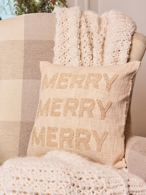 Mary Square Square Pillow Merry Merry Merry