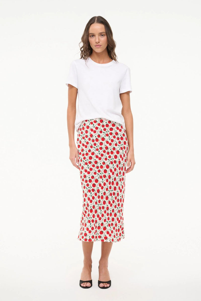 Staud Angela Skirt On The Vine Roma