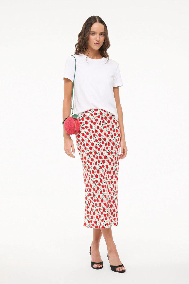 Staud Angela Skirt On The Vine Roma
