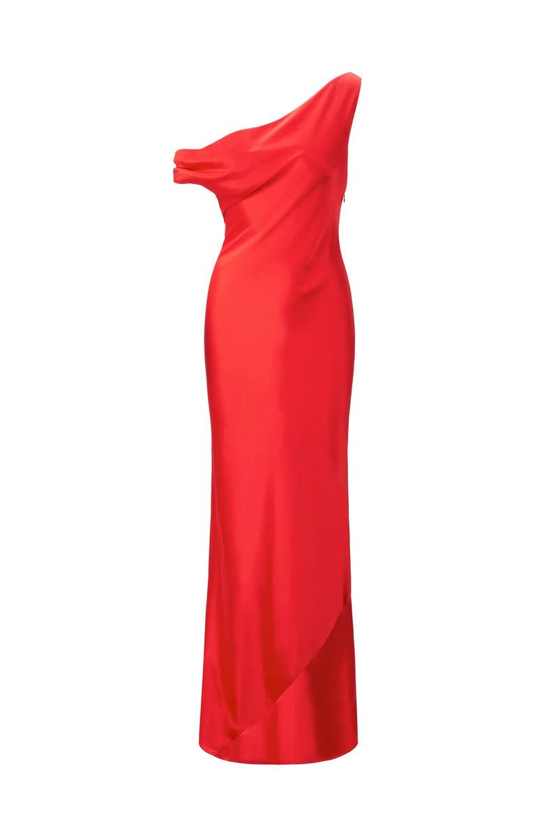 Staud Ashanti Dress Red Rose