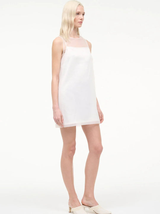 Staud Brea Dress Ivory