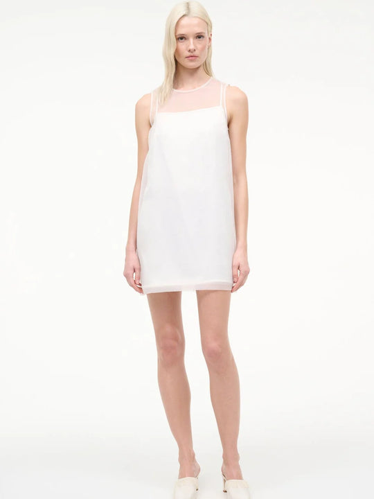 Staud Brea Dress Ivory