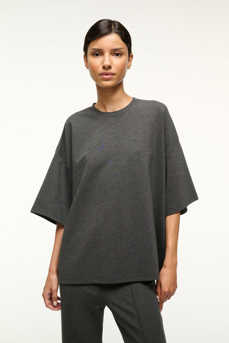 Staud Capsule Top Heather Grey