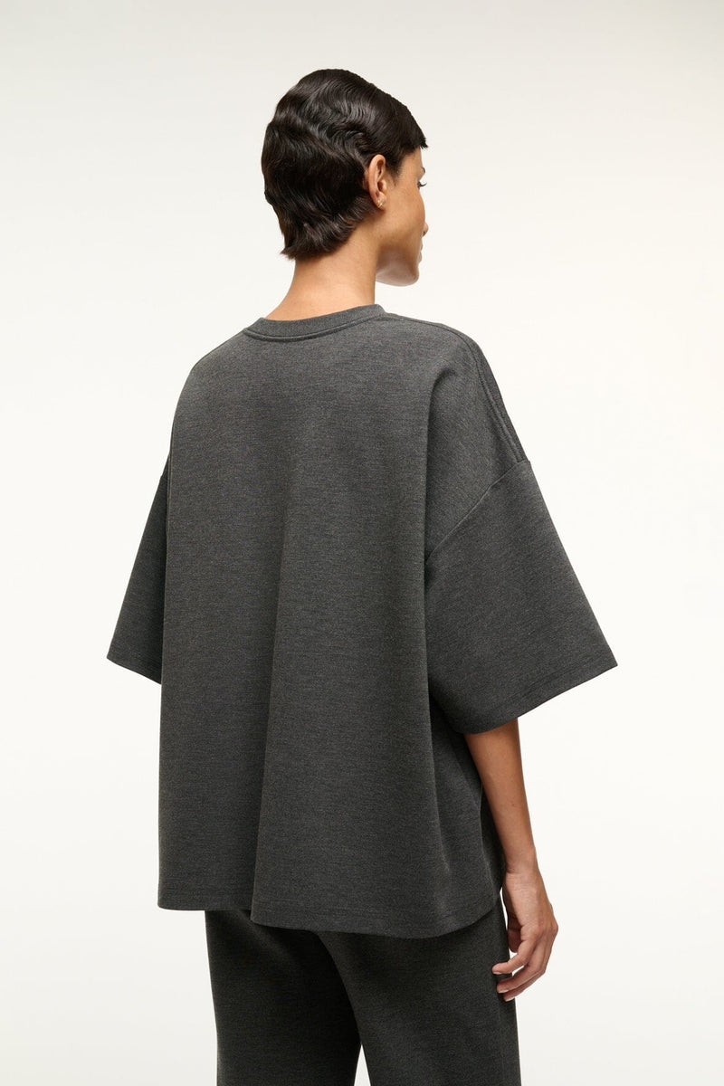 Staud Capsule Top Heather Grey