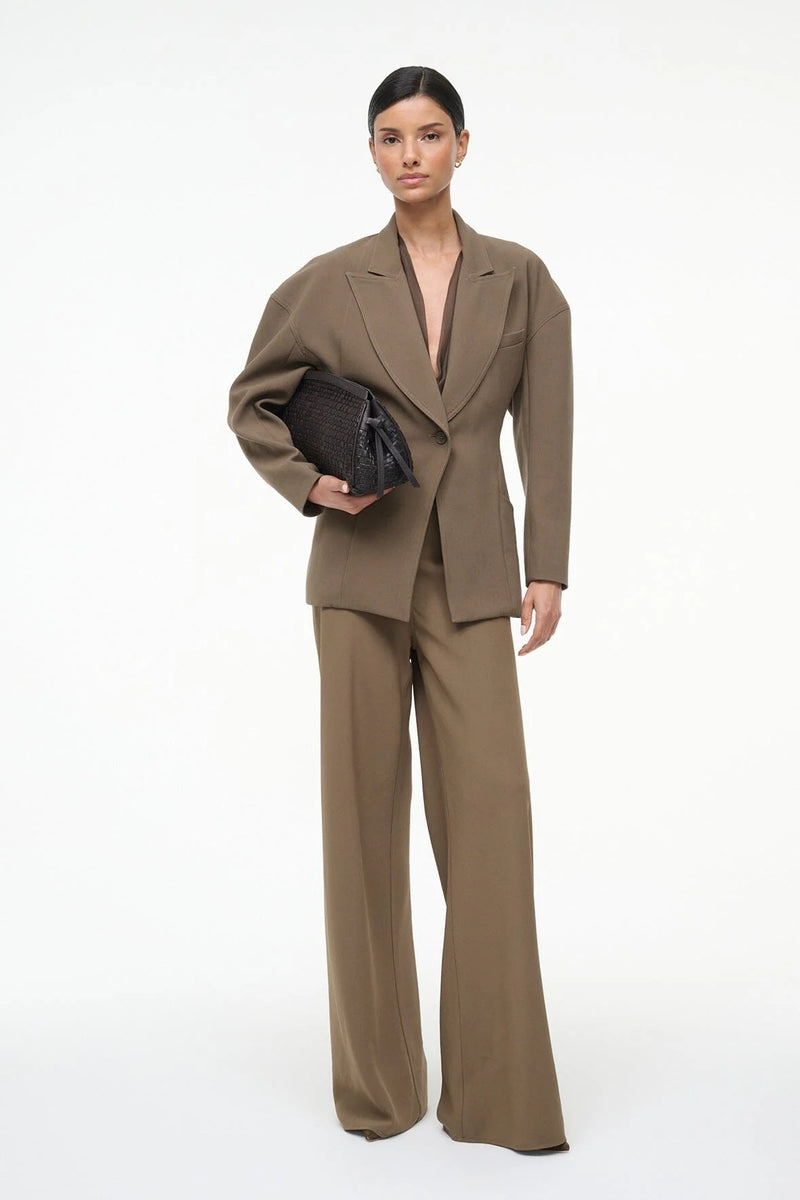 Staud  Cole Blazer Truffle