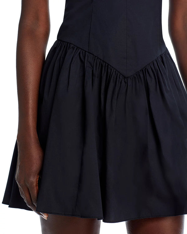 Staud Dena Mini Dress Black