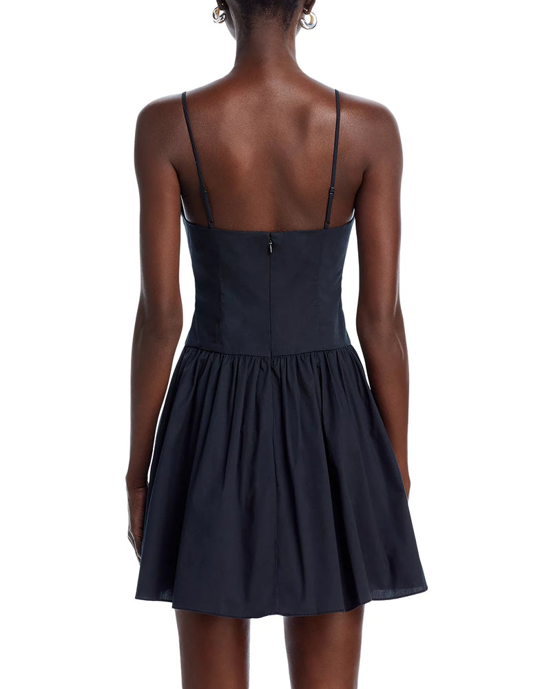 Staud Dena Mini Dress Black