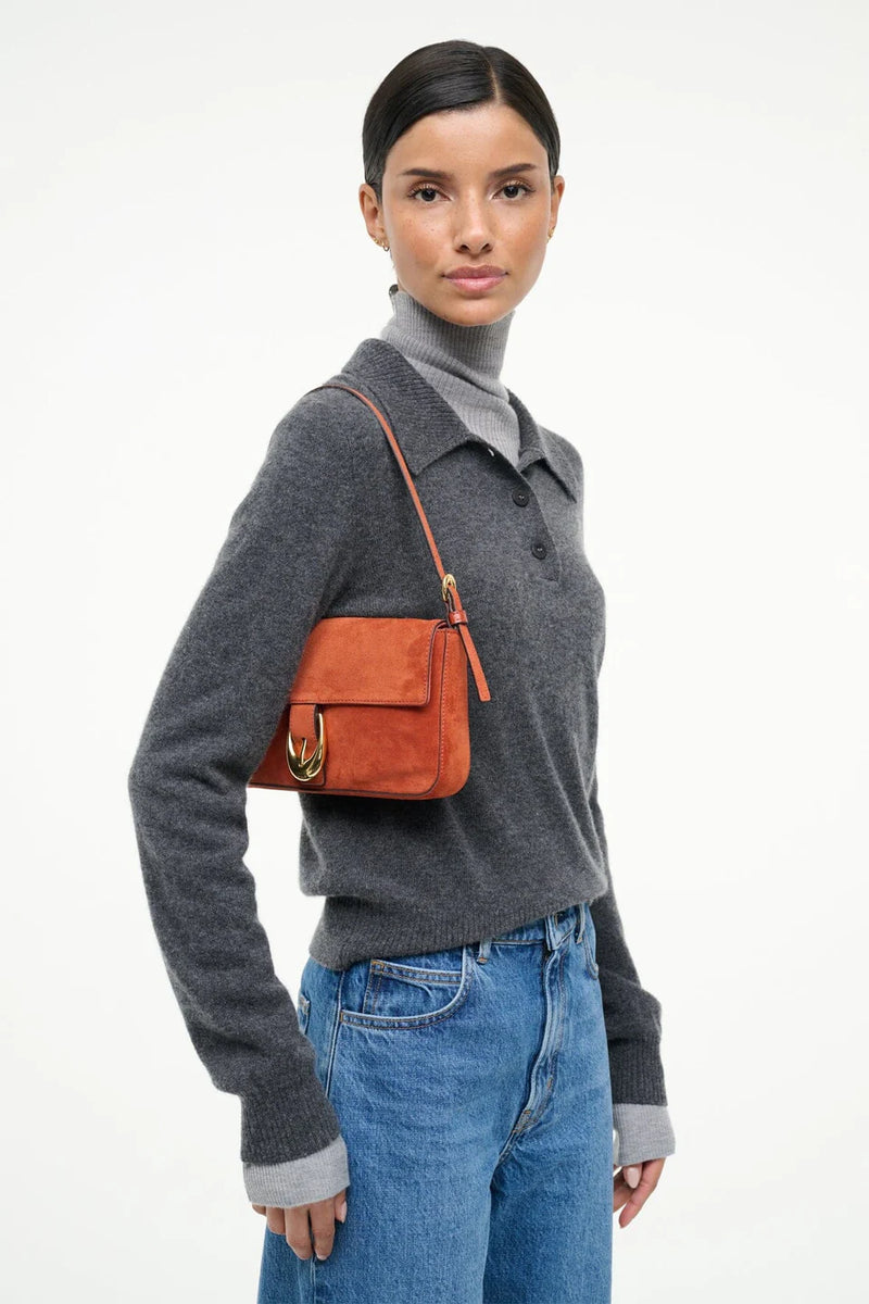 Staud Harlow Bag Auburn