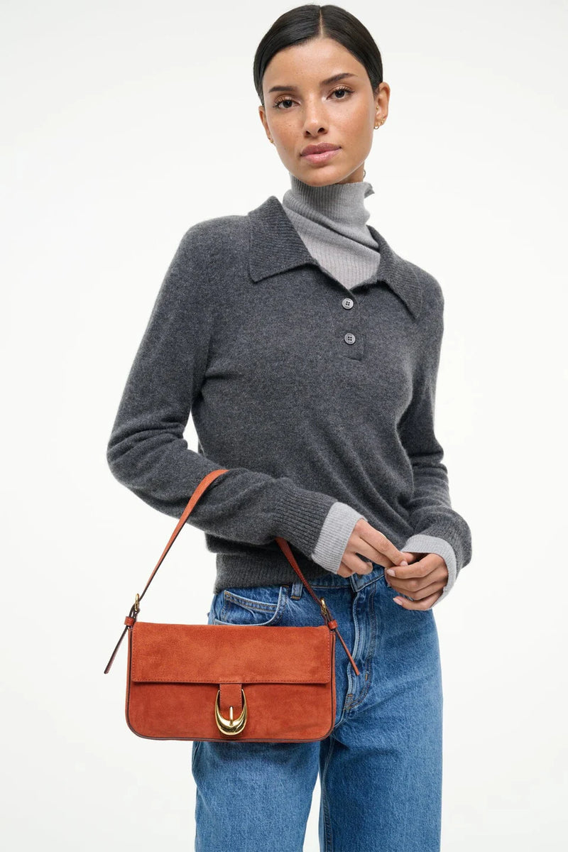Staud Harlow Bag Auburn