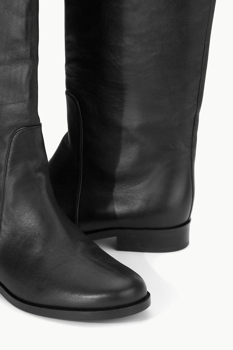 Staud Harlow Riding Boot Black