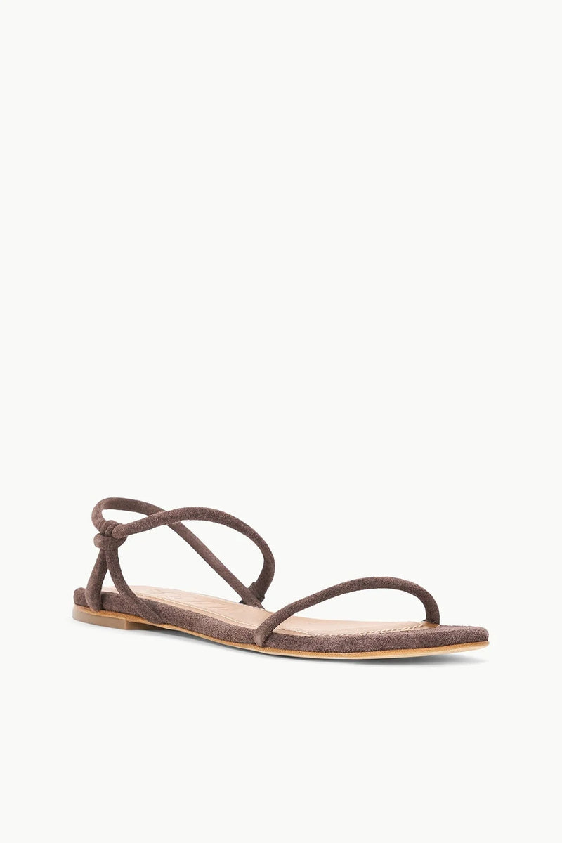 Staud Laurel Sandal Mahogany