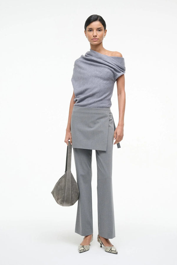Staud  Mabel Sweater Heather Grey