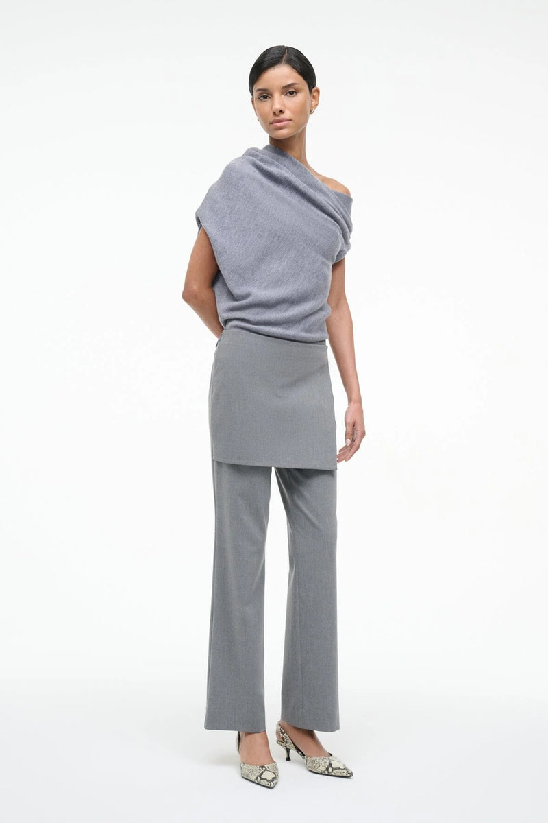Staud  Mabel Sweater Heather Grey
