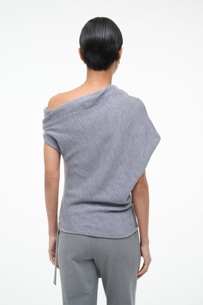 Staud  Mabel Sweater Heather Grey