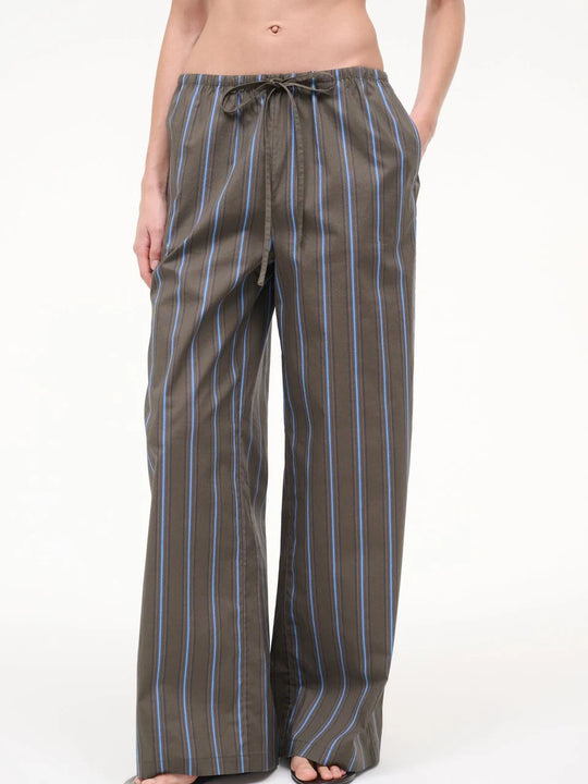 Staud Mateo Pant Huntington Stripe