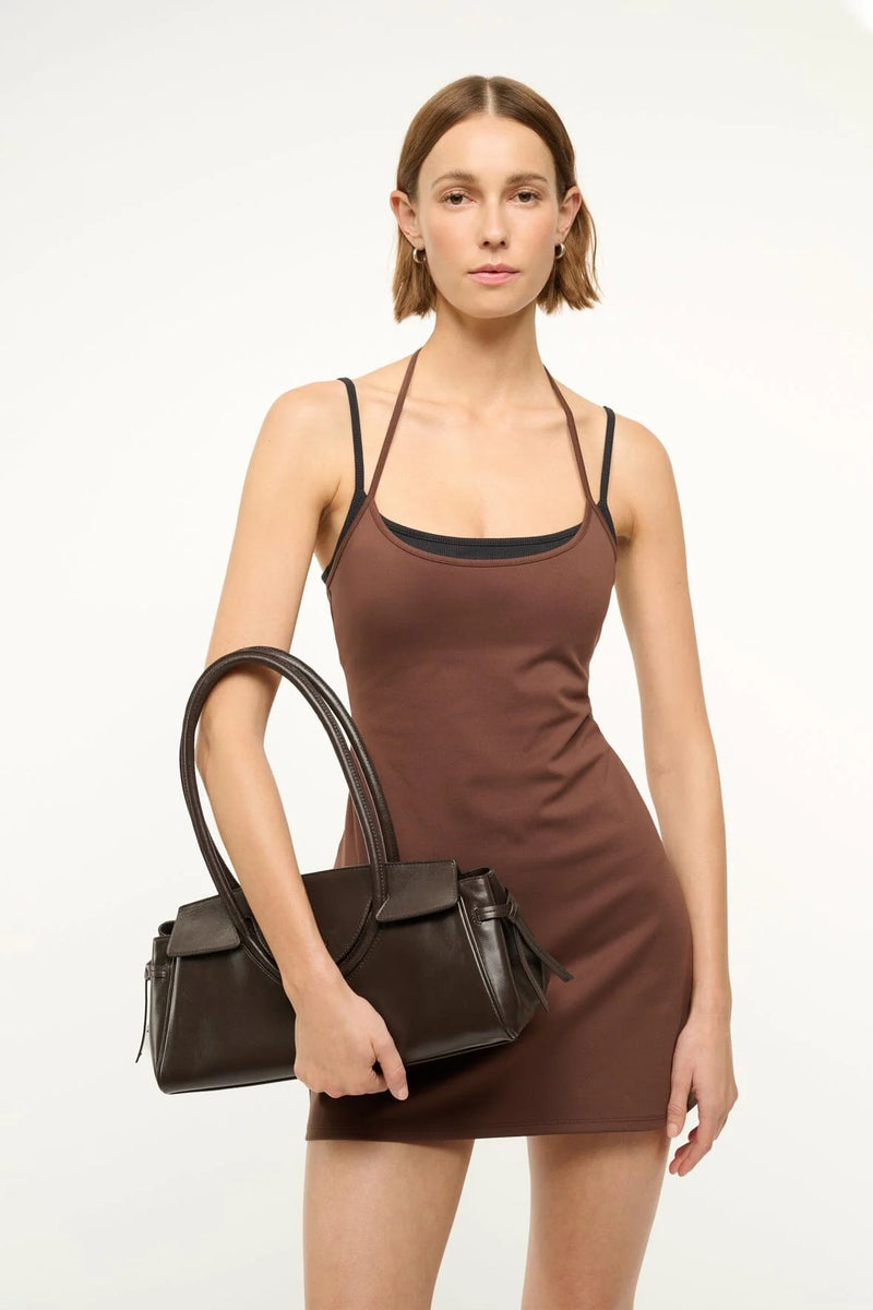 Staud Maude Shoulder Bag Espresso