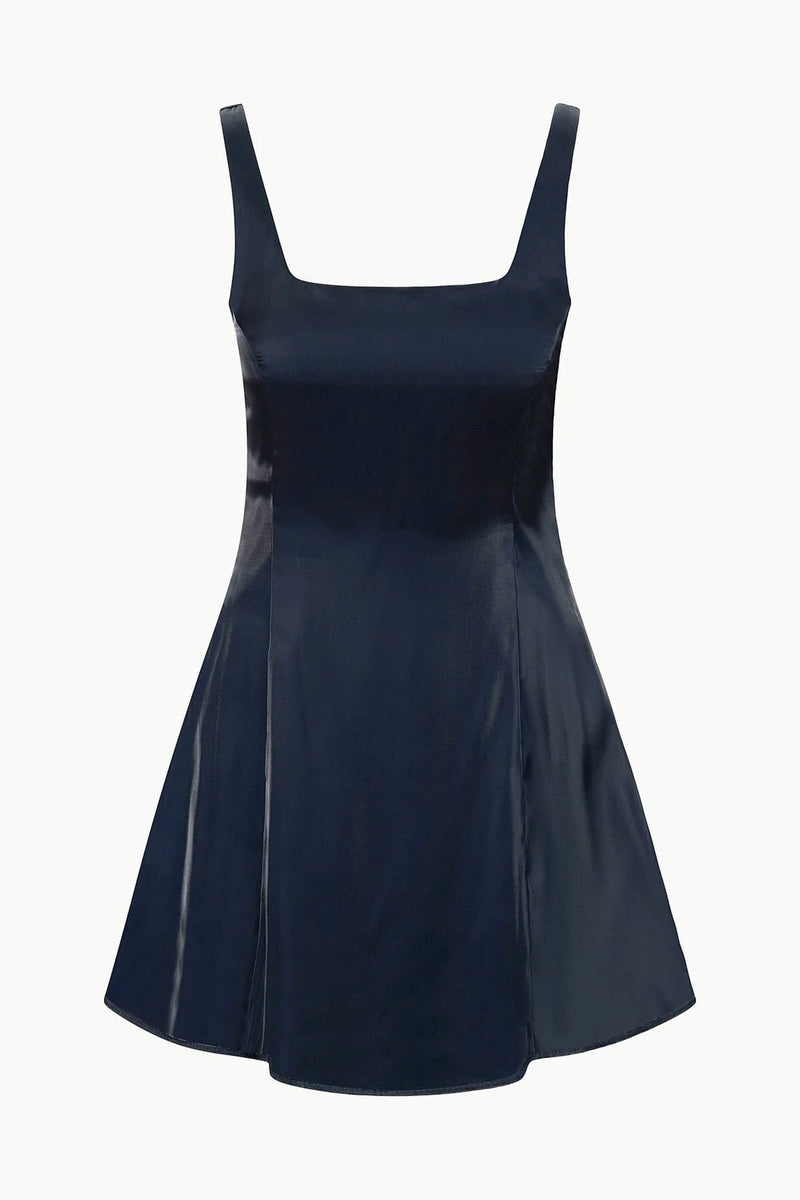 Staud Mini Livingston Dress Midnight