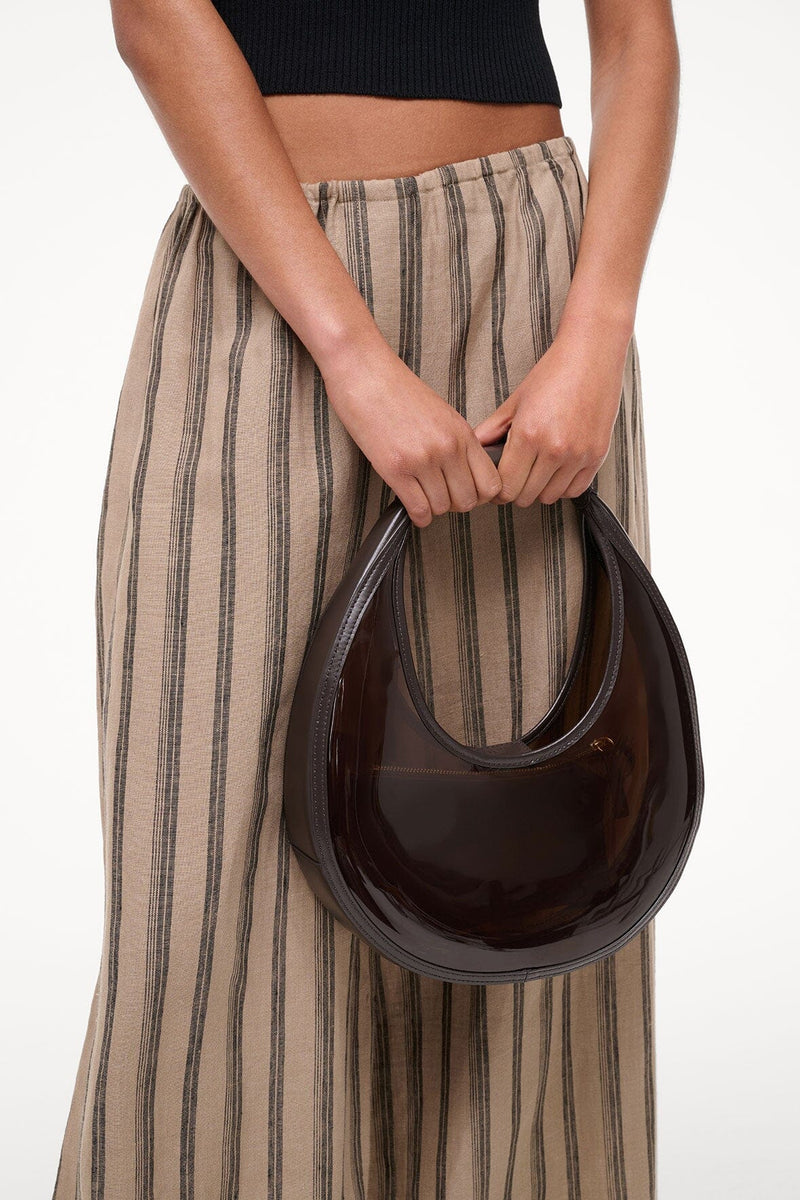 Staud Moon Tote Bag Espresso