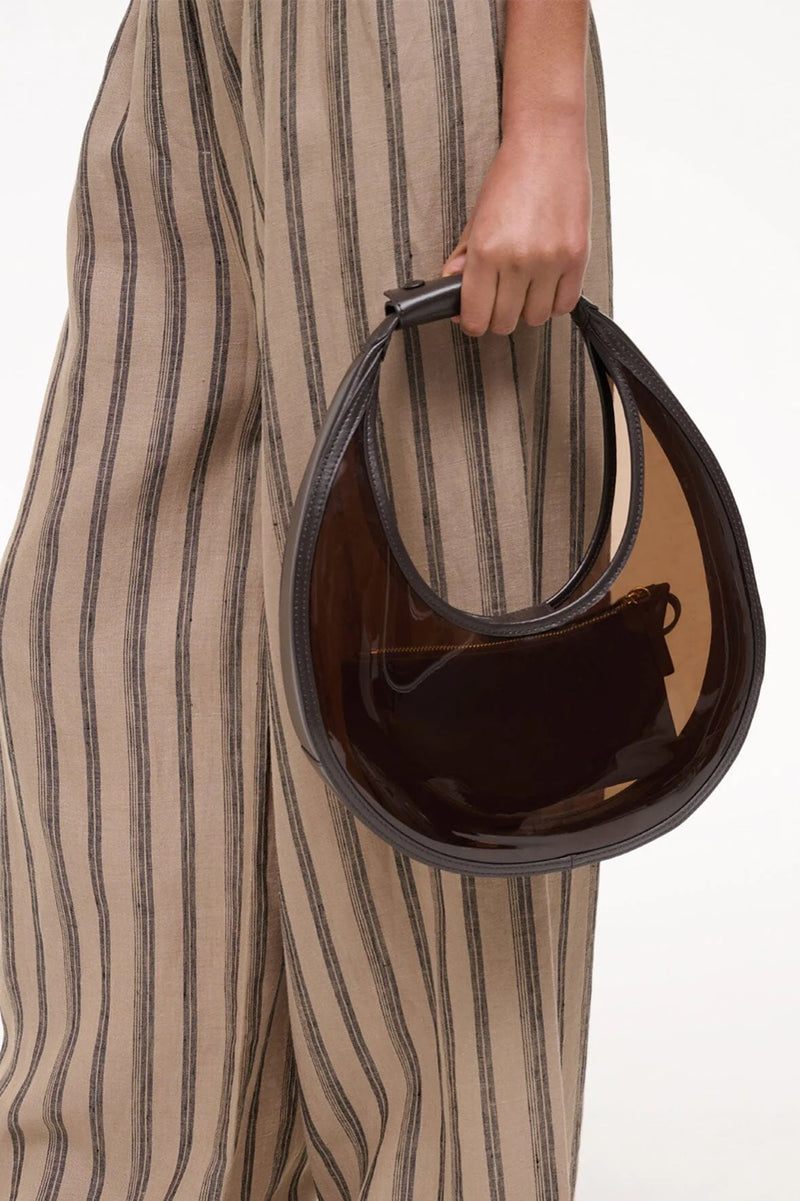 Staud Moon Tote Bag Espresso