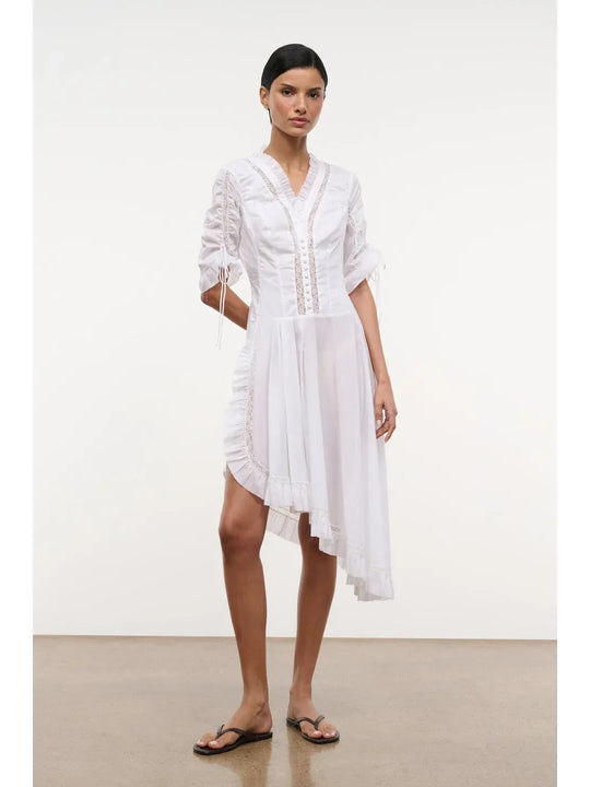 Staud Paolina Dress Ivory