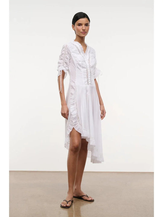 Staud Paolina Dress Ivory