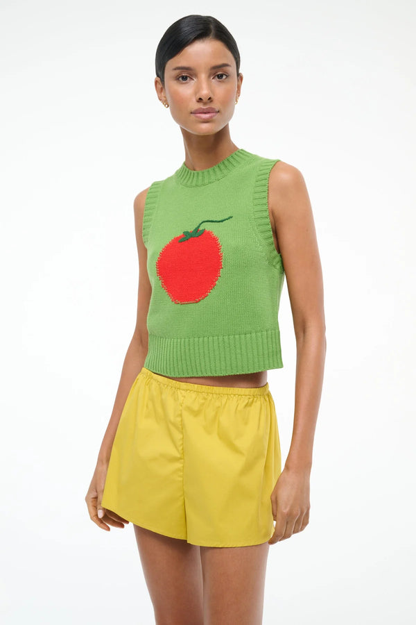 Staud Pingo Sweater Roma Leaf